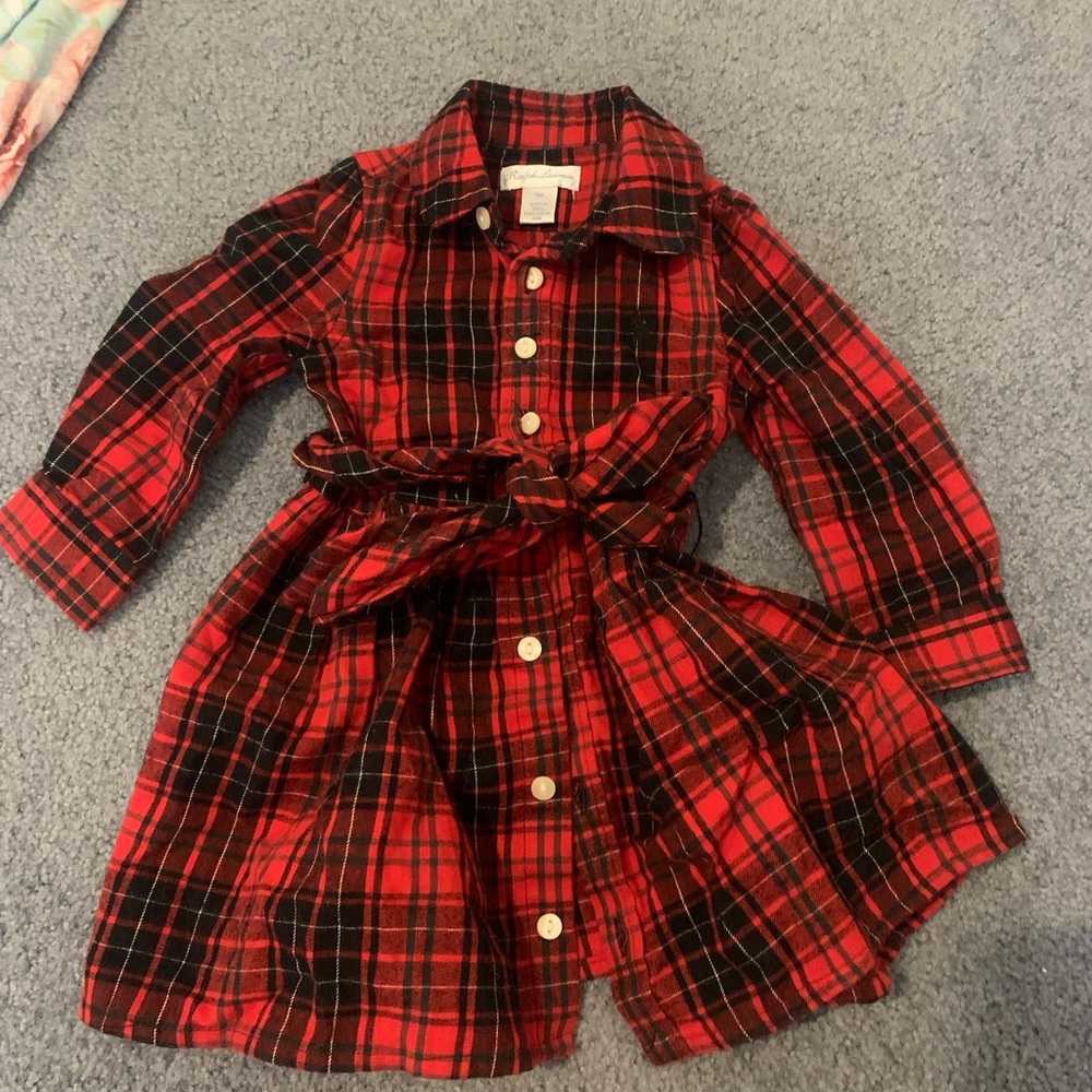 Ralph Lauren plaid dress
